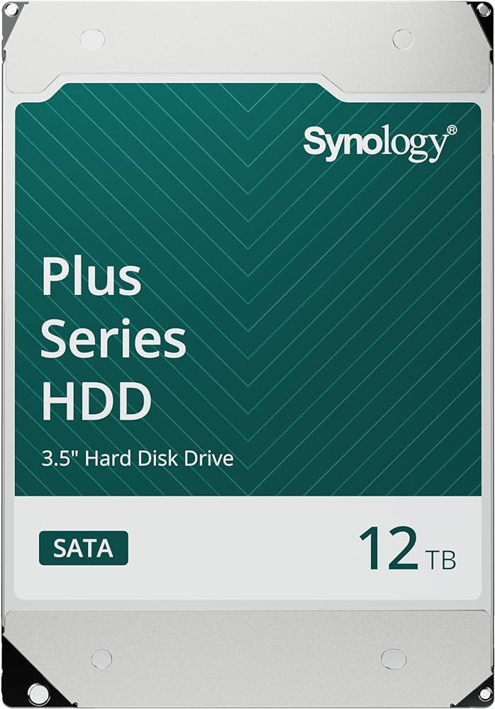 Synology 12TB 3.5” Enterprise-Grade SAS HDD designed for Synology NAS